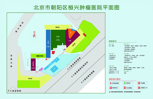 可以肏了北京市朝阳区桓兴肿瘤医院平面图